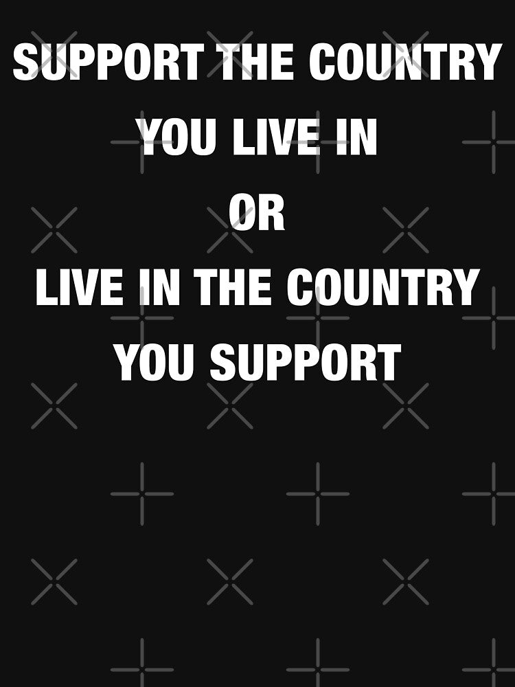 Support the Country you live in or … by mad-bull