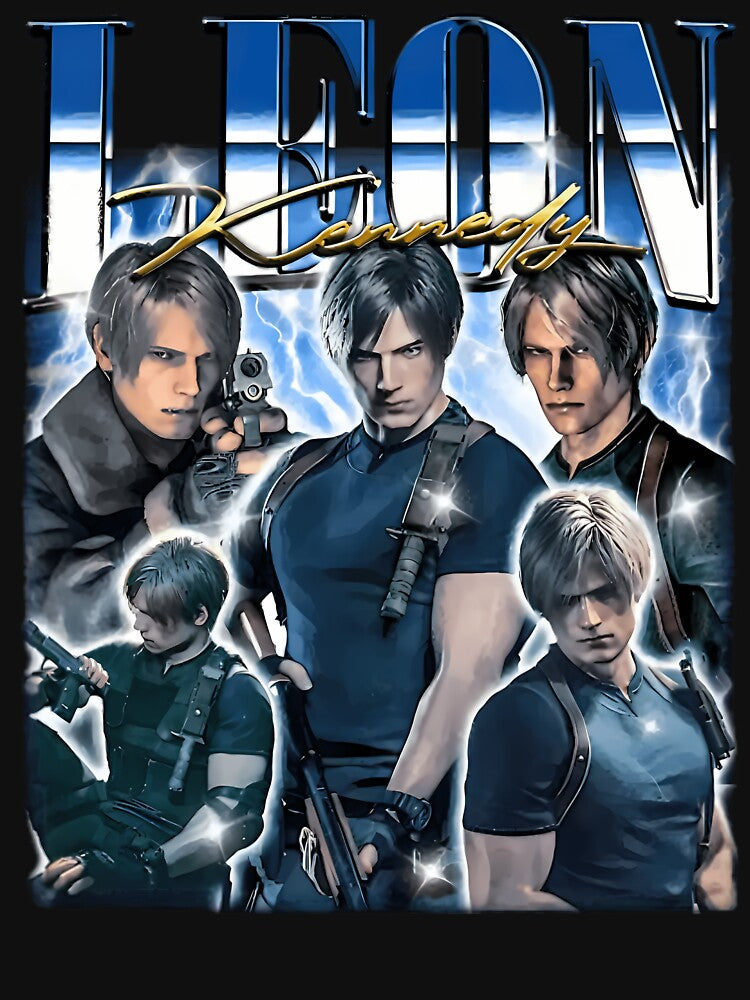 Leon Scott Kennedy Bootleg Vintage by JacynthePrice