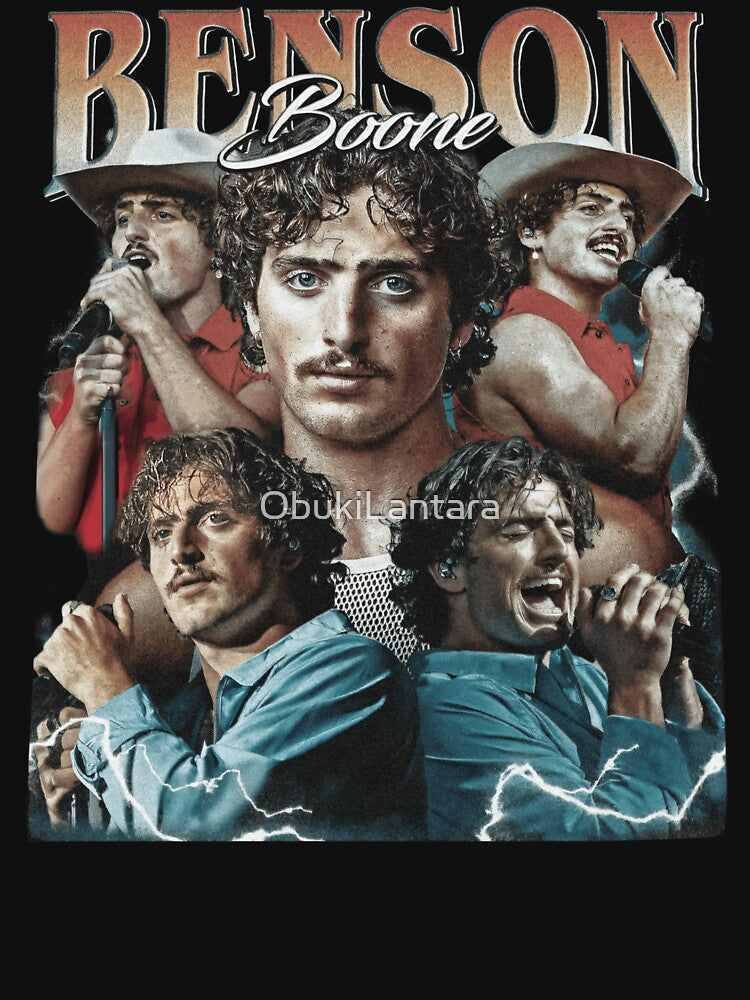 benson boone inspiration shirt retro vintage style by ObukiLantara