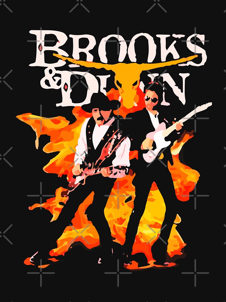 Brooks And Dunn, Country Fan Merchandise, Classic Country Band by Hoahip