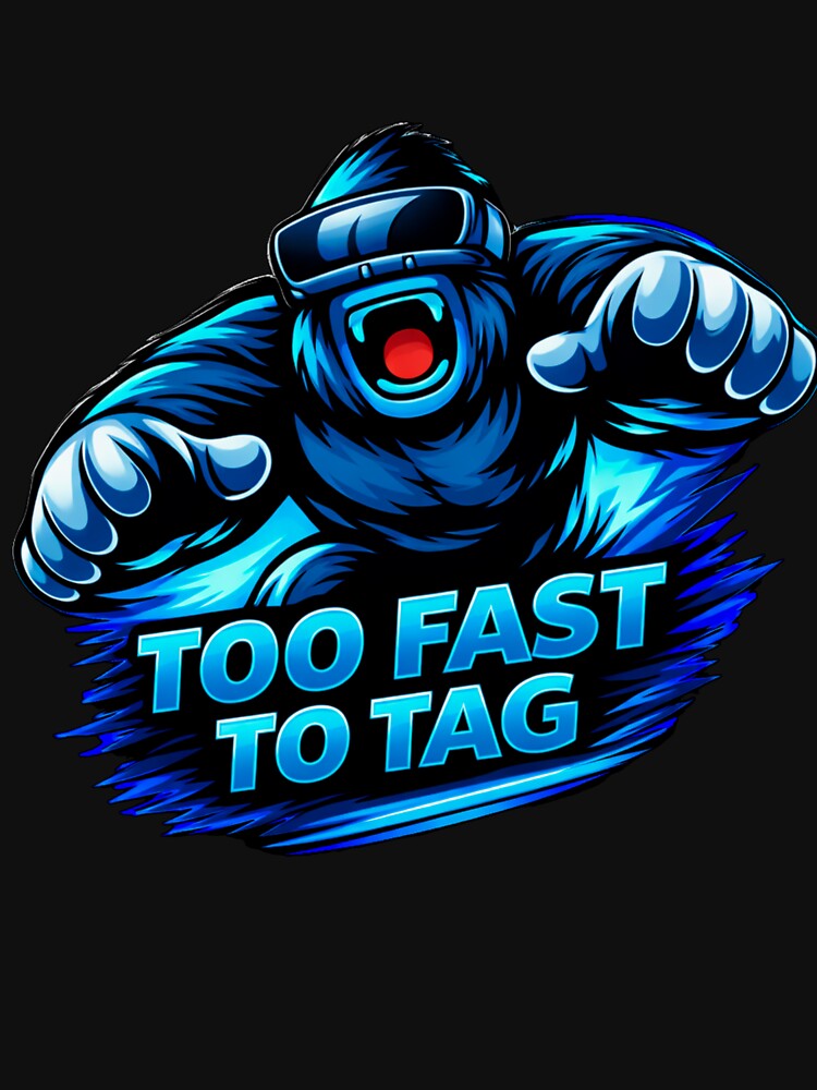 Too Fast to Tag – VR Gorilla Gamer Design by JustJaxGaming