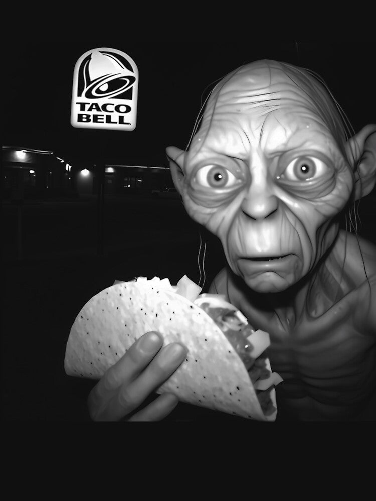 Gollum Taco Funny Dank Hobbit Meme by Honestprince