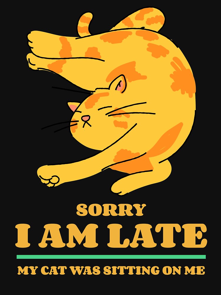 sorry i am late my cat was sitting on me by reka88