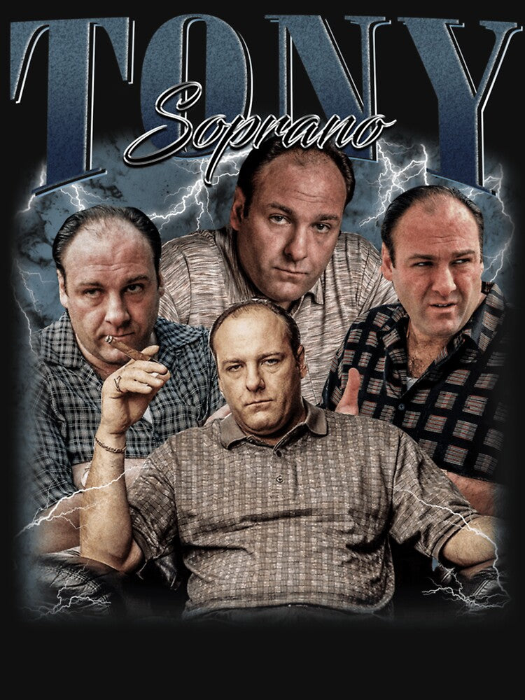 Tony Soprano Vintage Retro The Sopranos Movie by MartinaMiller