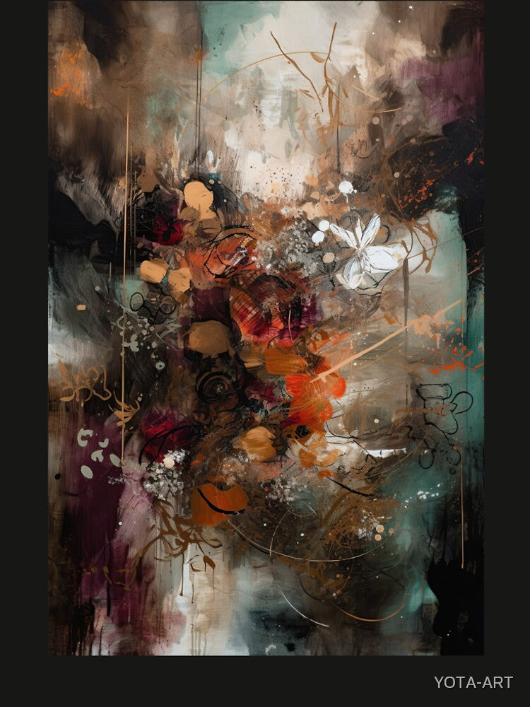 Modern Boho Art. Mesmerising Bohemian Art Painting. 14 by YOTA-ART