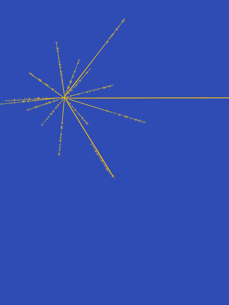 Voyager Pulsar Map by SamOhanaArt