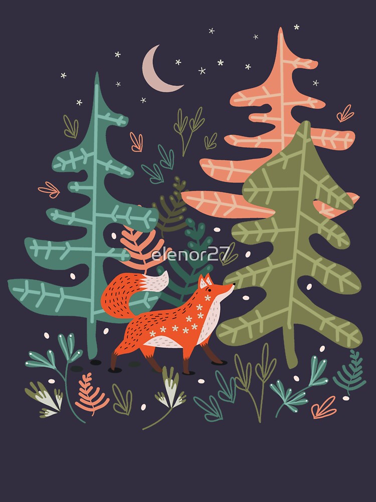 Evergreen Fox Tale by elenor27