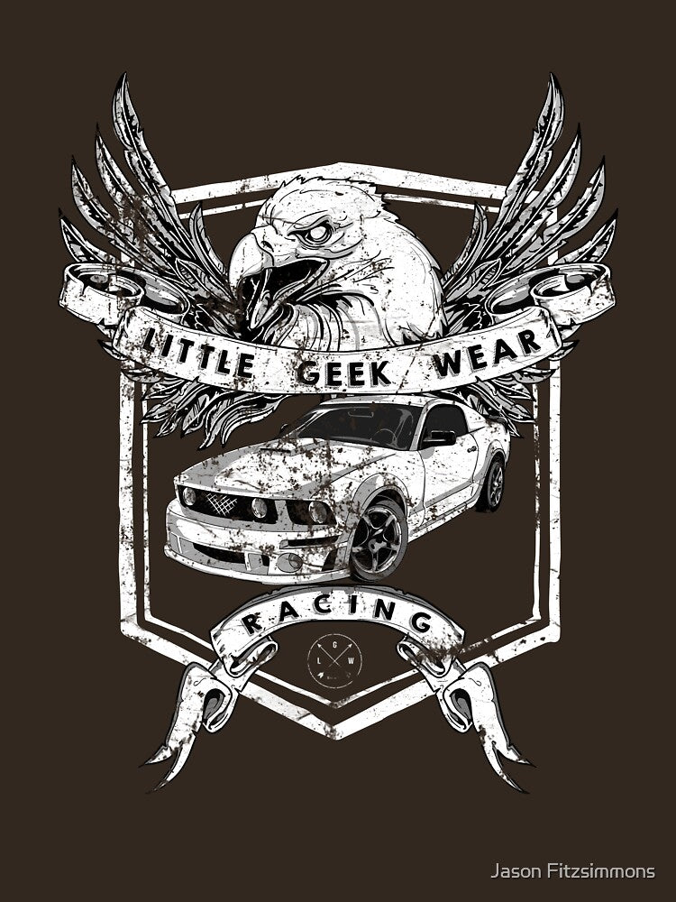 Little Geek Wear Racing by Jason Fitzsimmons
