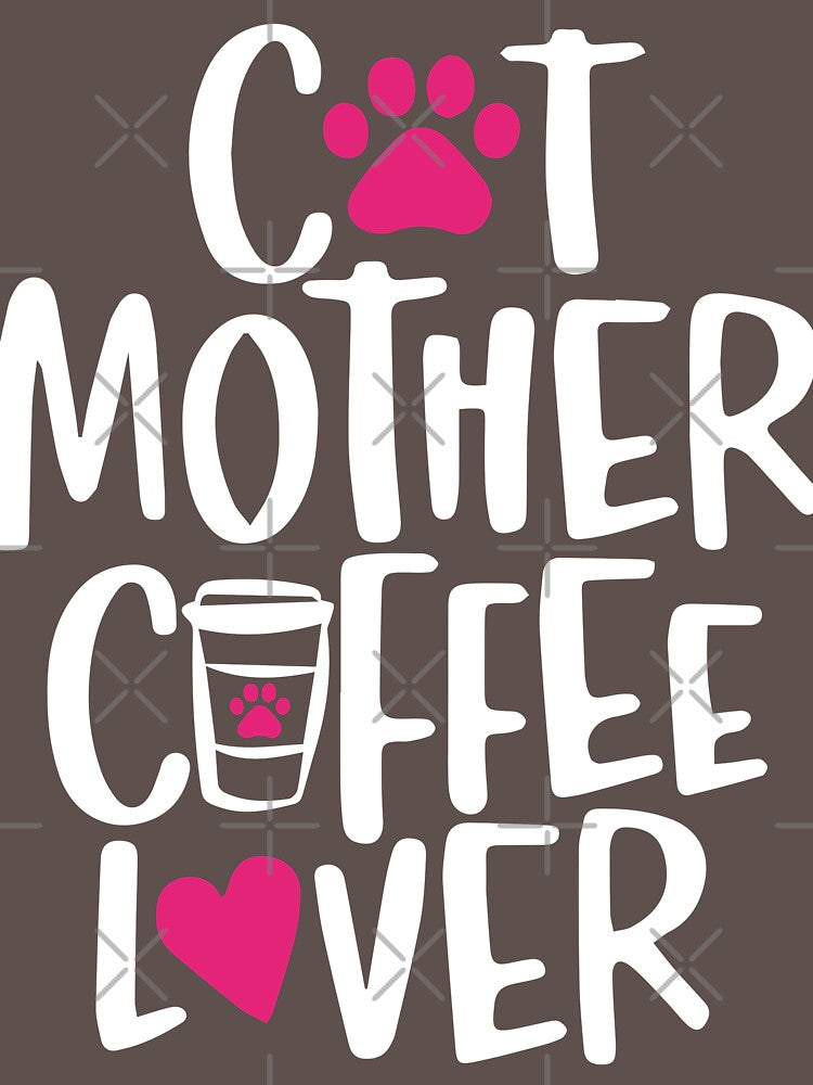Cat Mother Coffee Lover by Re Ka