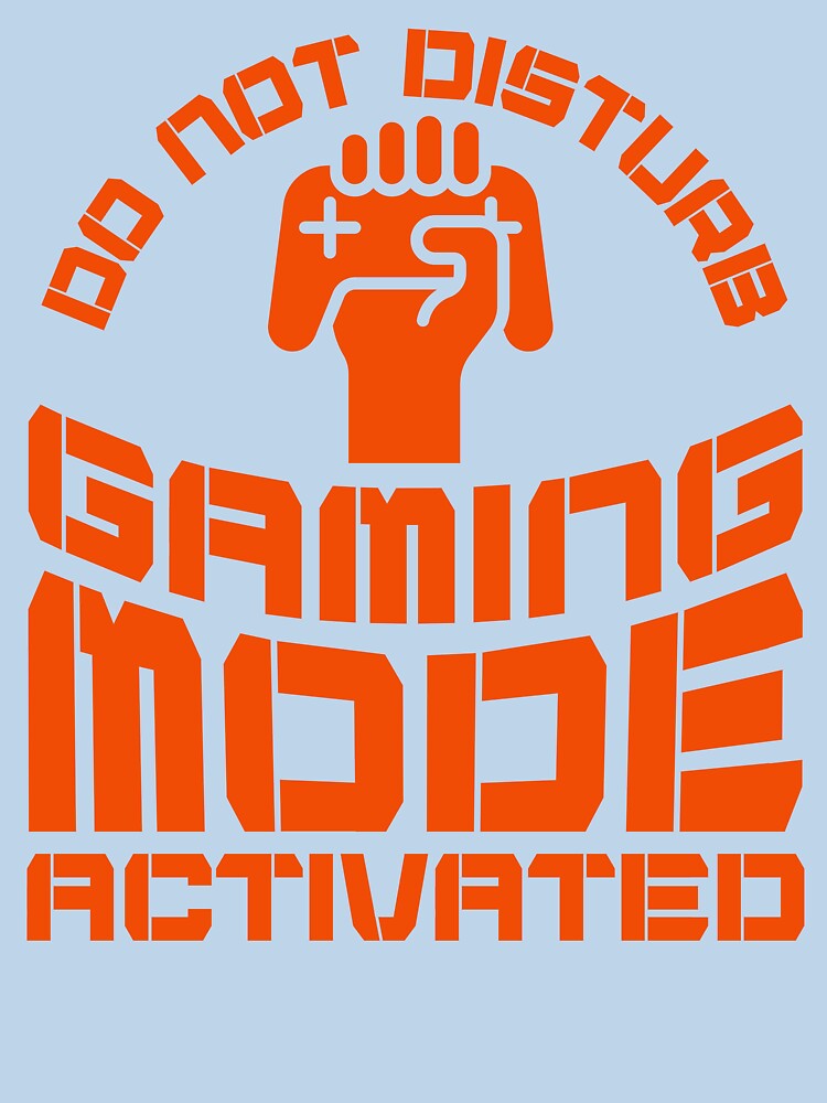 Do Not Disturb Gaming Mode Activated - Retro Controller Power Design by Abaseen