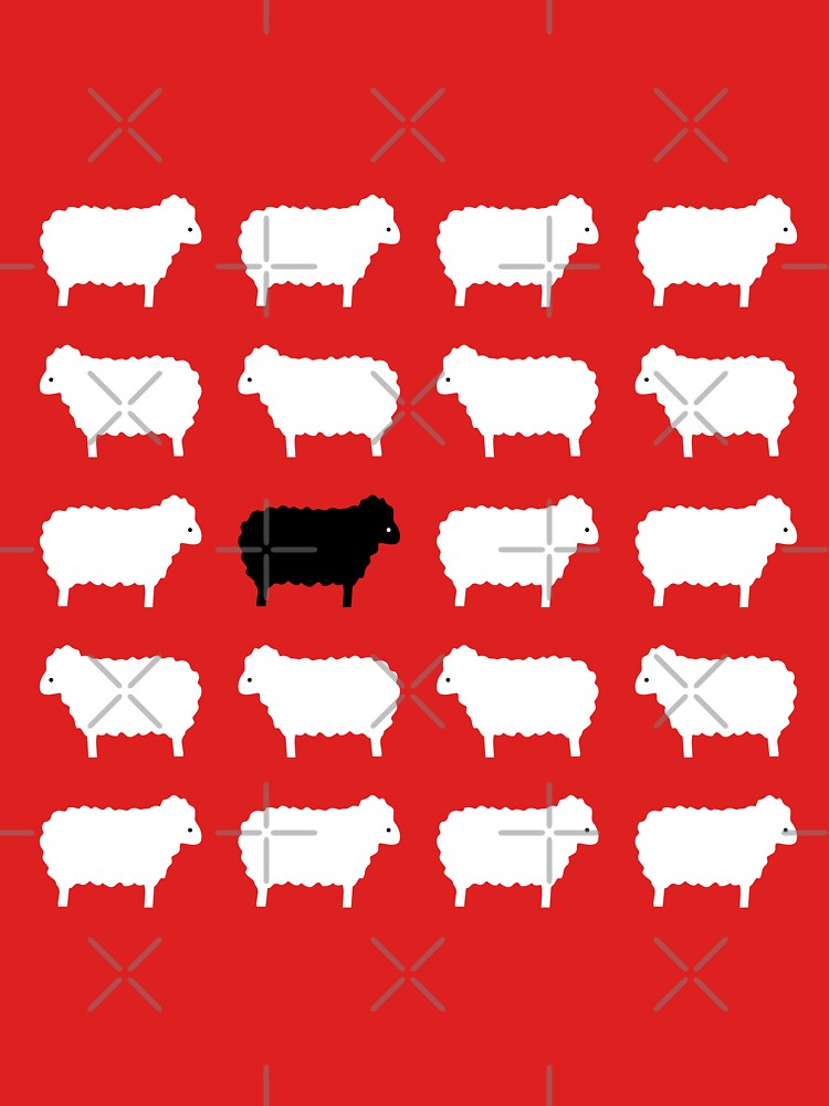 Black Sheep Sweater Pattern by Identity Club Co