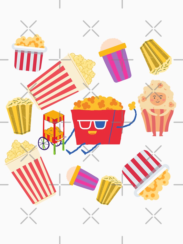 Popcorn Pattern - National popcorn Day by notakename