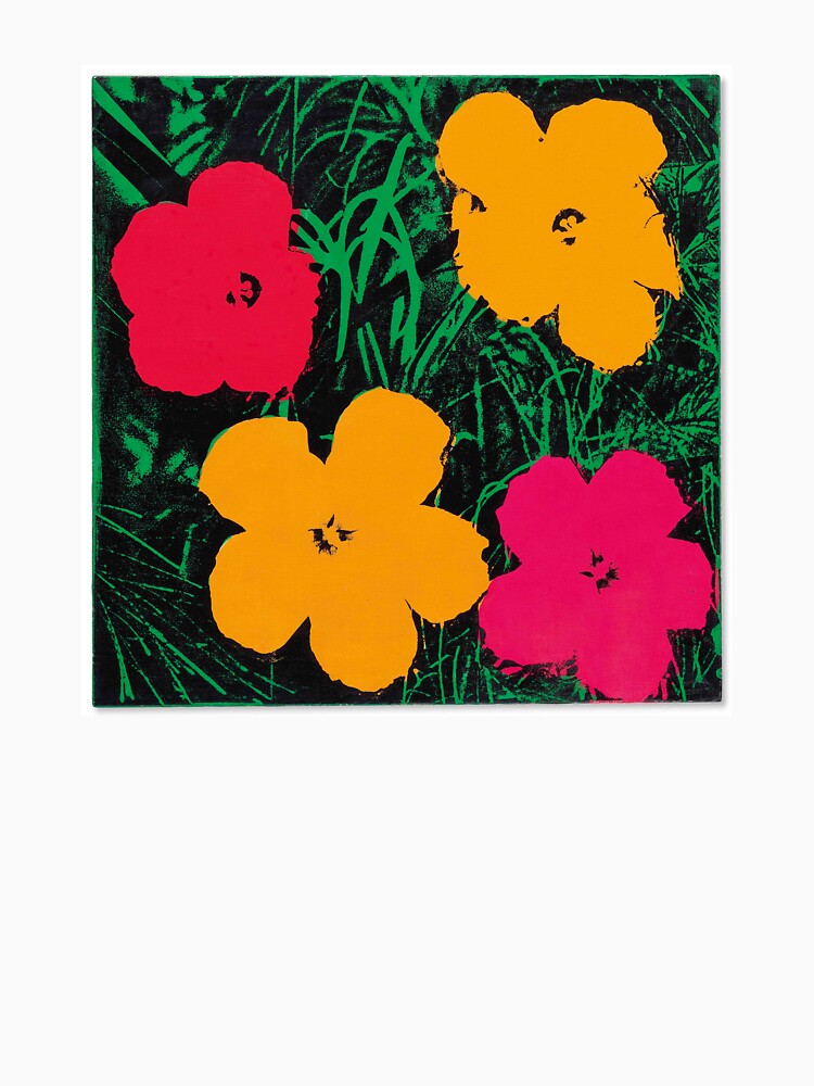 Andy Warhol Flowers T-Shirt by studio-54