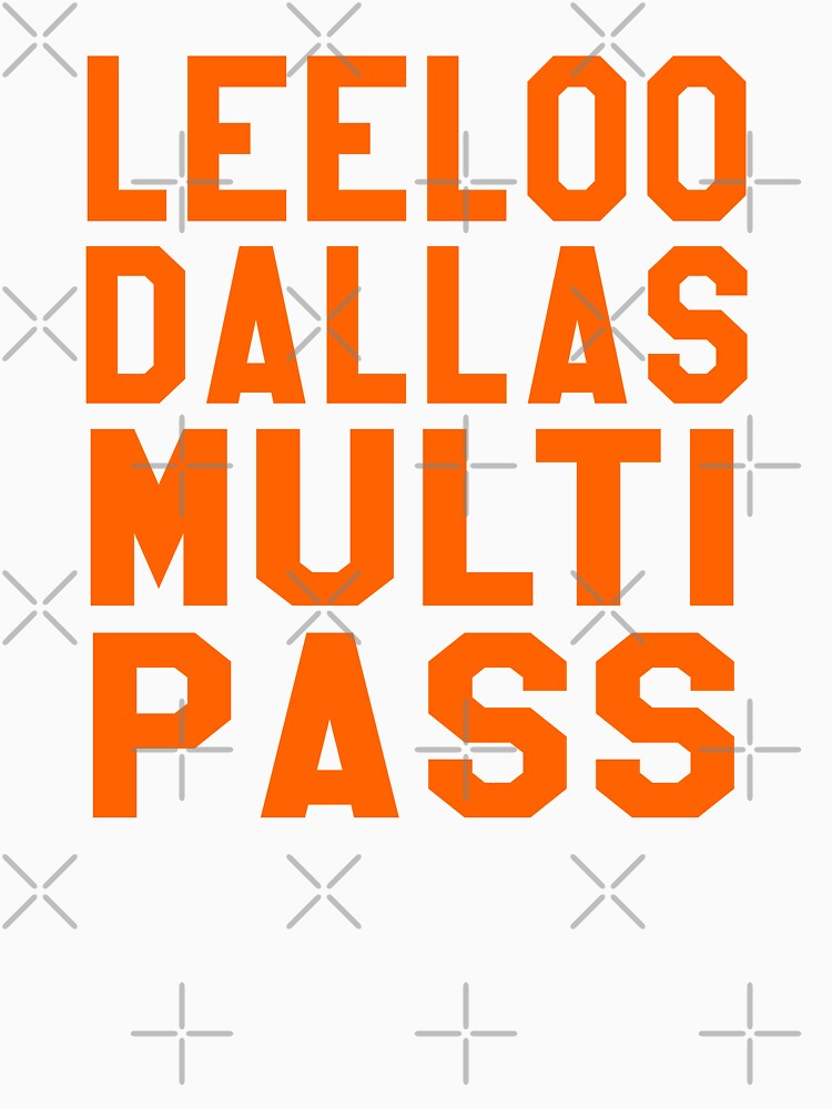 The Fifth Element - Leeloo Dallas Multi Pass by everything-shop