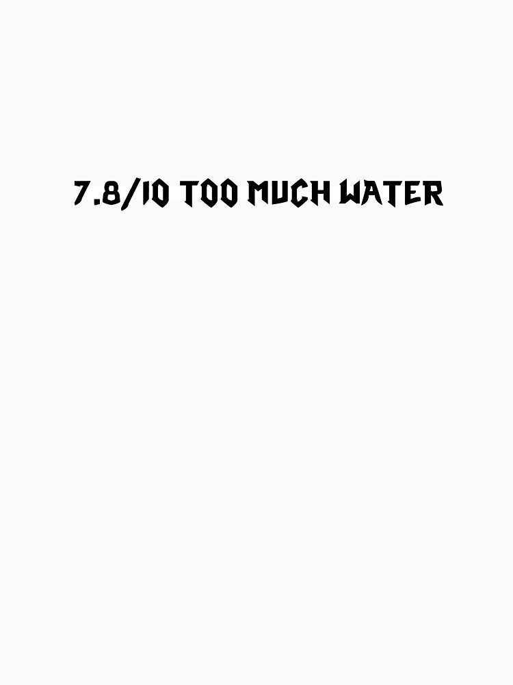 7.8/10 Too Much Water- Omega Ruby Font by lostfae