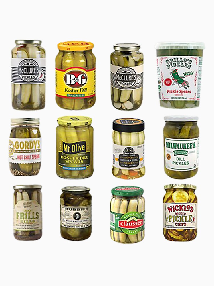 vintage Canned Pickles by JensenBorer