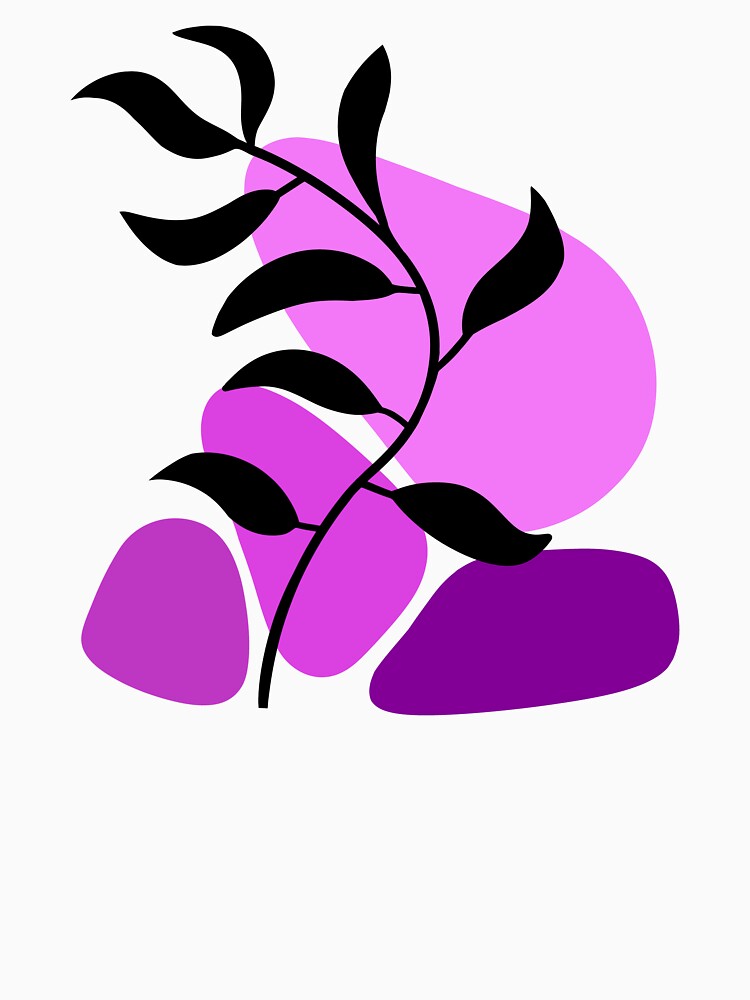 Whimsical Purple Boho Design by Sartoris Art
