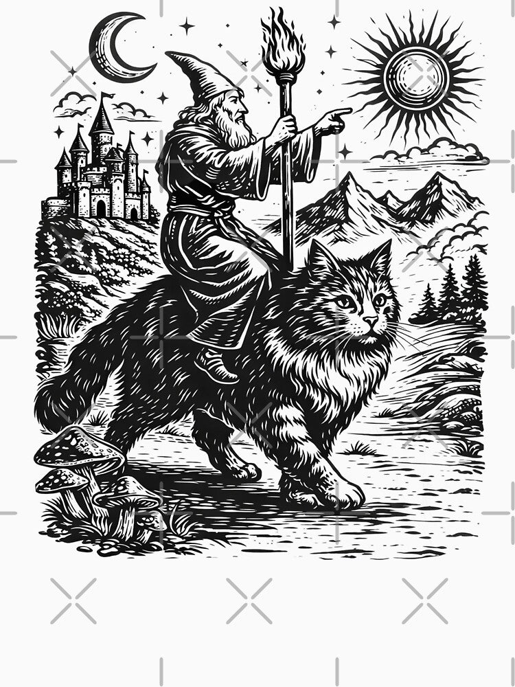 Medieval Cat Rider Renaissance Fantasy by Blok45