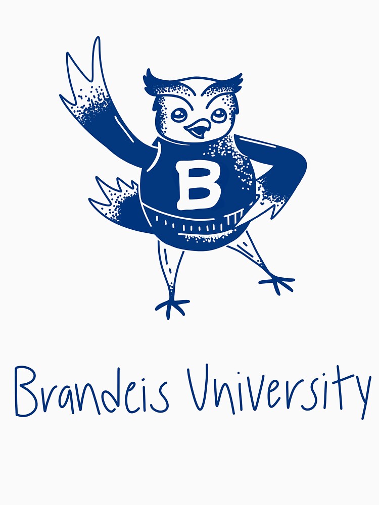 Brandeis University Vintage Owl by phoebemccormack