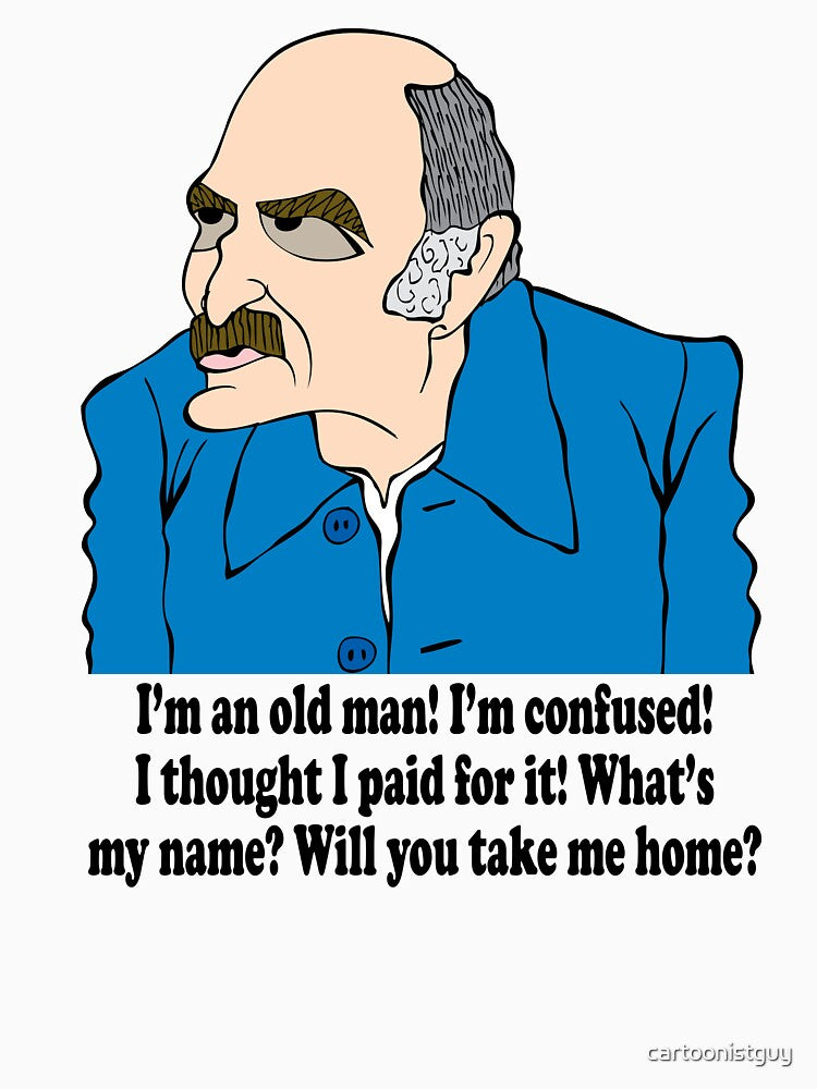 SEINFELD UNCLE LEO FAN ART by cartoonistguy