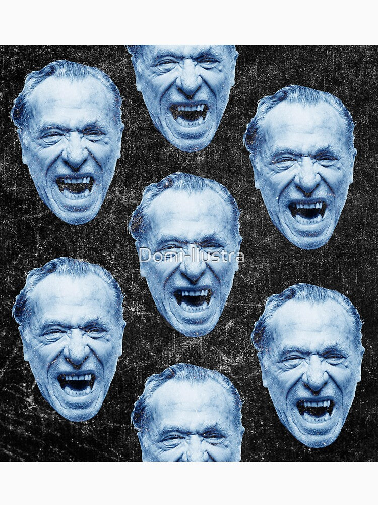 Bukowski vintage by Domi-llustra