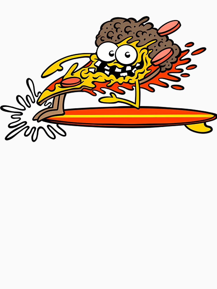 Surfing pizza! by Baby-Care