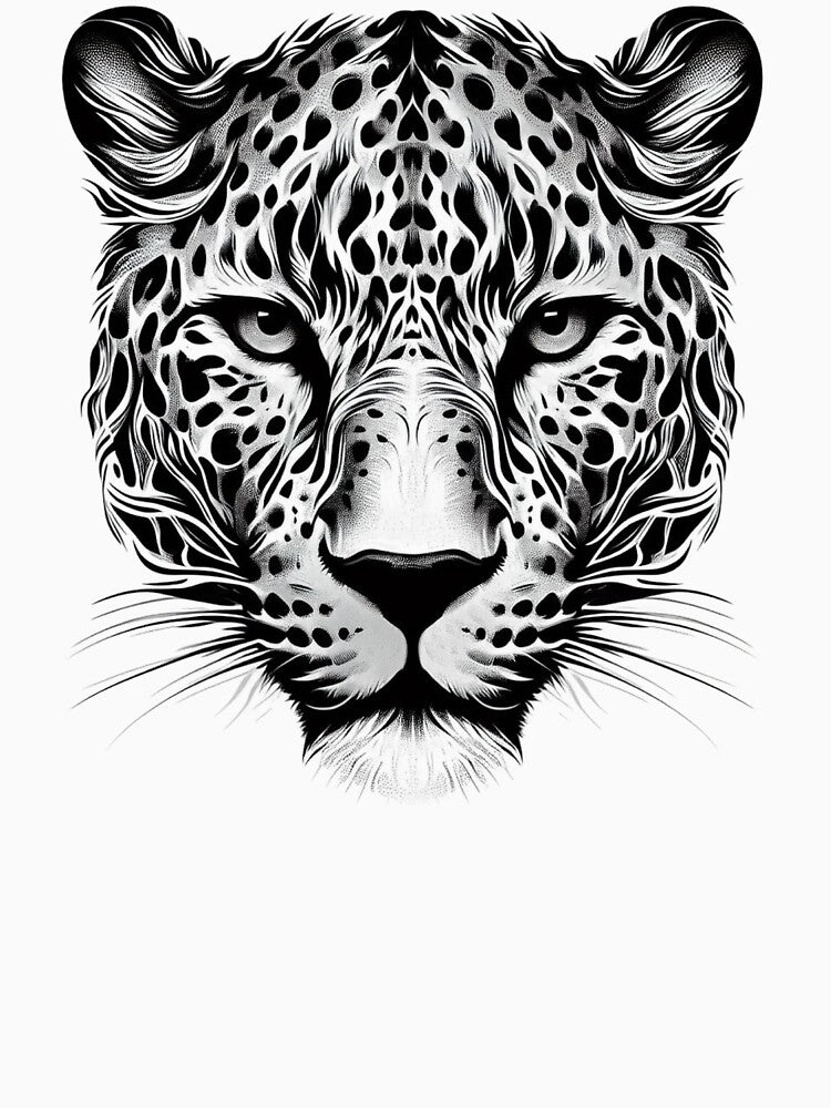 Leopard Head by KeeblerART