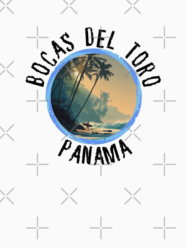 Bocas del Toro - Panama (with Black Lettering) by VelvetRoom