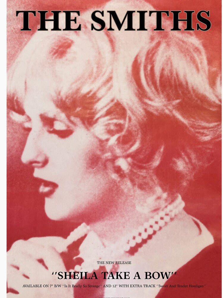 Sheila take a bow poster (The Smiths) by aritzoo