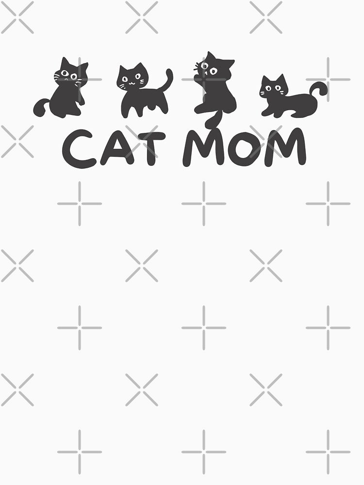 Cat Mom Life – Cute Cat Lover Graphic by BOSSDOT