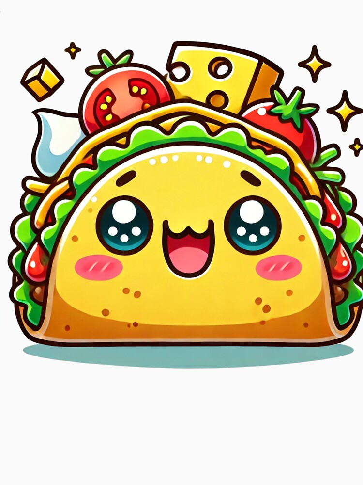 Happy Taco Delight by CanvasWhimsy