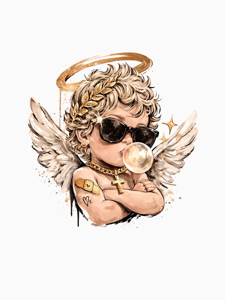 Cool Angel Baby – Street Style Cherub Aesthetic by Aura.Creative