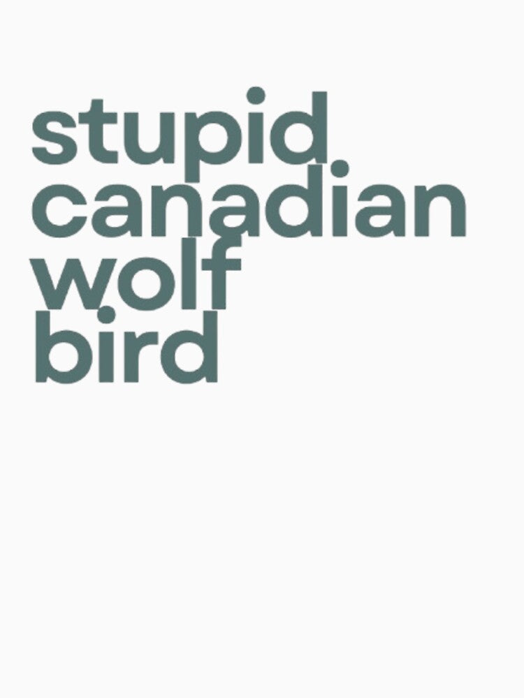 Stupid Canadian Wolf Bird - Heated Rivalry by jenivy95