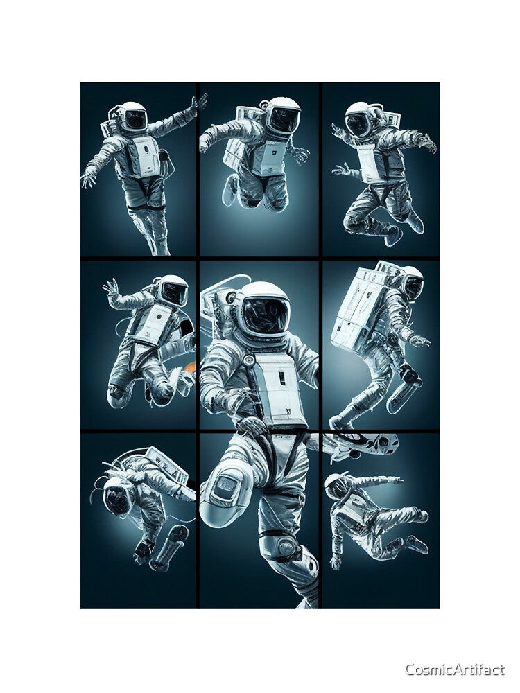Lost Astronaut Series by CosmicArtifact