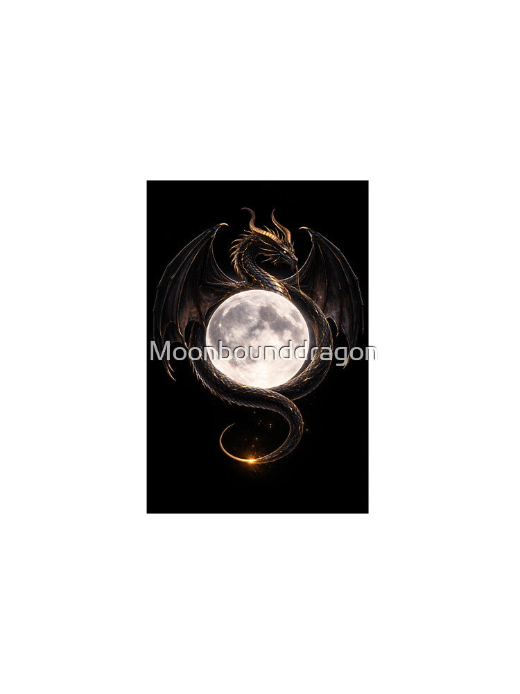 Lunar Coil Dragon by Moonbounddragon