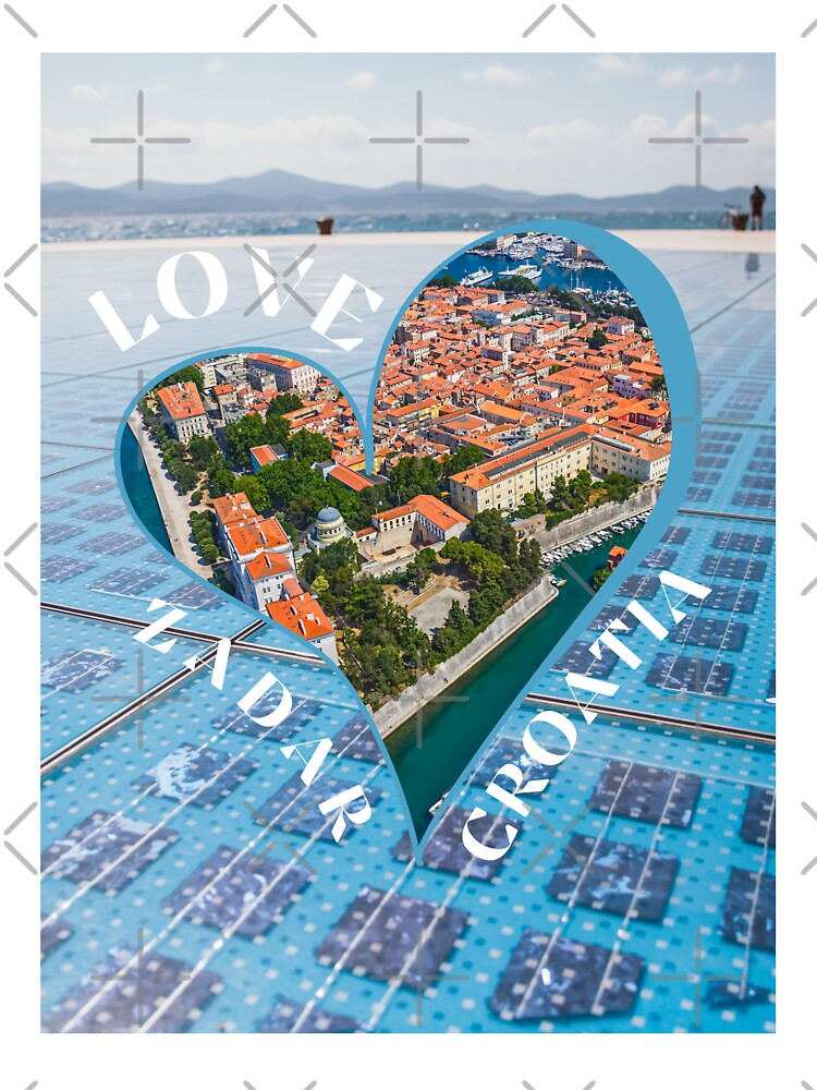 Love Zadar Croatia by Miki  Design