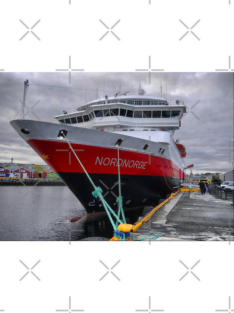 Moored at Trondheim by Larry Davis