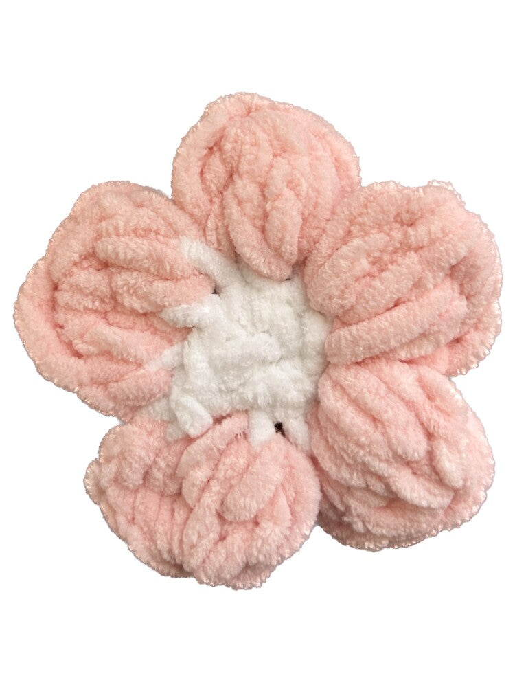 Puffy Crochet Flower by sociallyawkw
