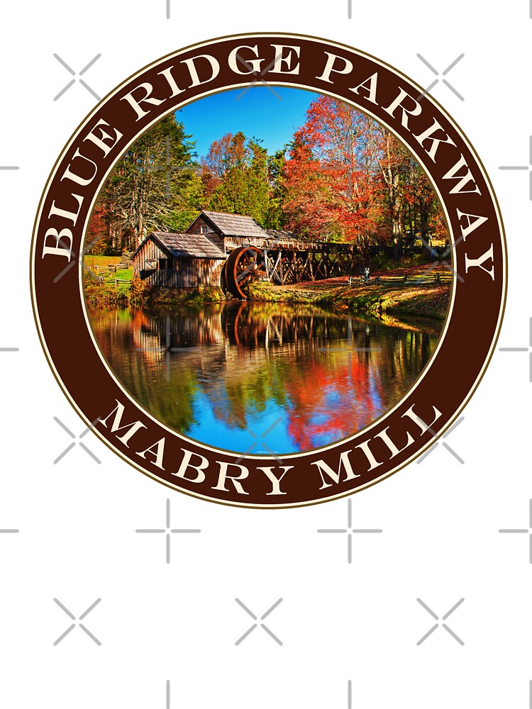 Fall At Historic Mabry Mill Blue Ridge Parkway by tlcgraphix