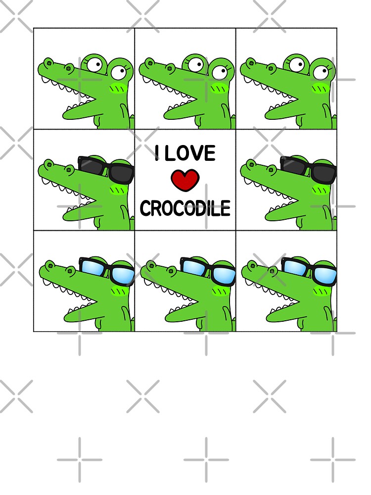 Cute Crocodiles by EzezFolio