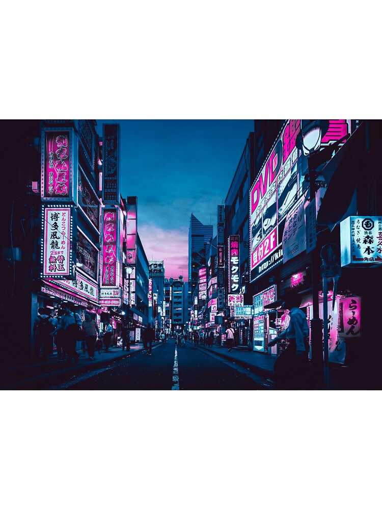 Neon Streets Of Tokyo by yaekus