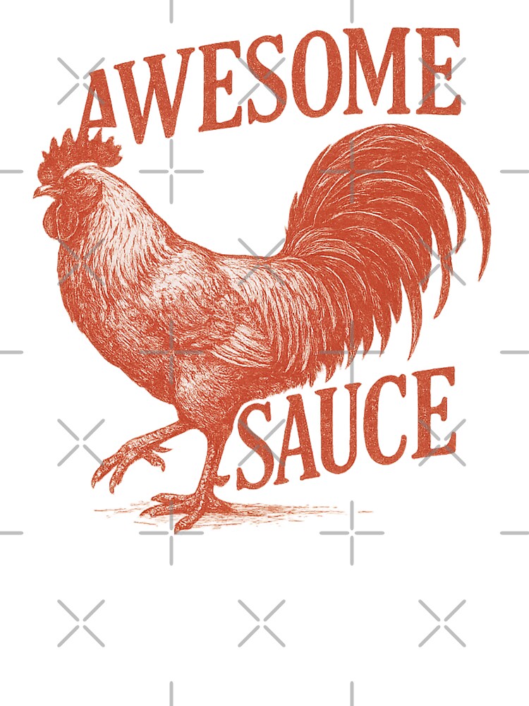 Awesome Sauce Rooster Shirt (As Seen in The Accountant 2) by MAF__Designs