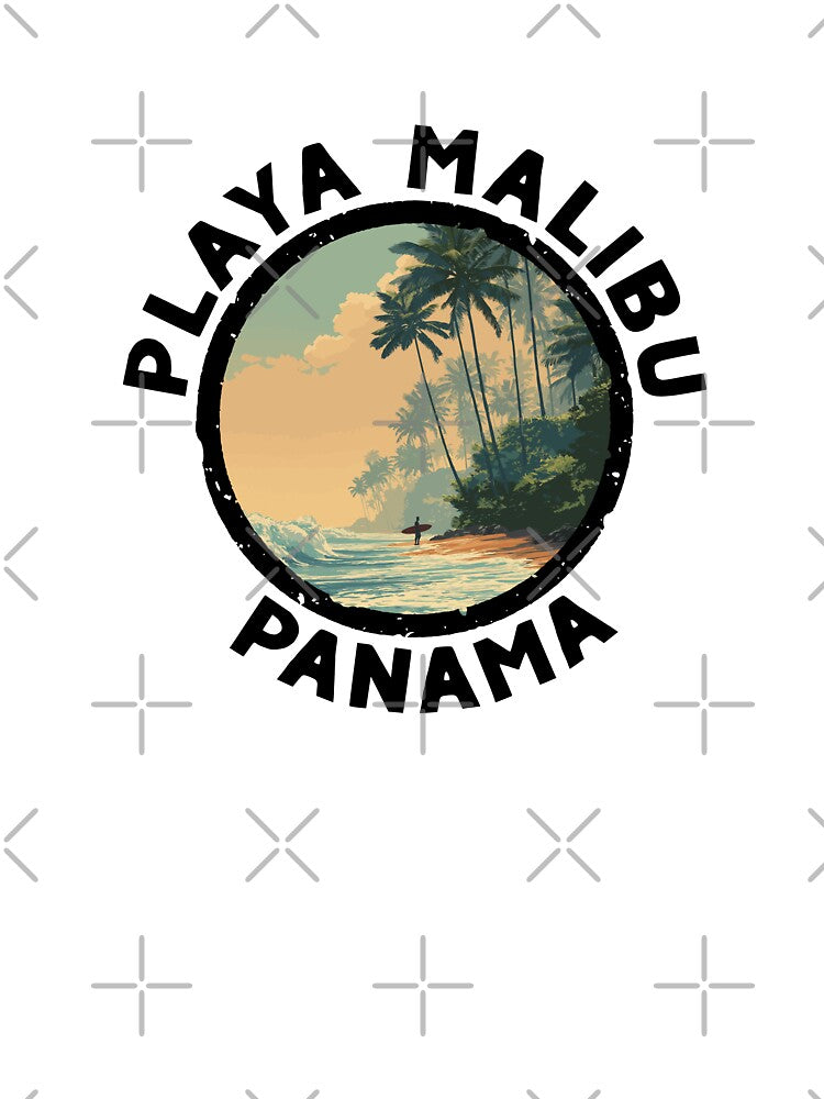 Playa Malibu - Panama (with Black Lettering) by VelvetRoom