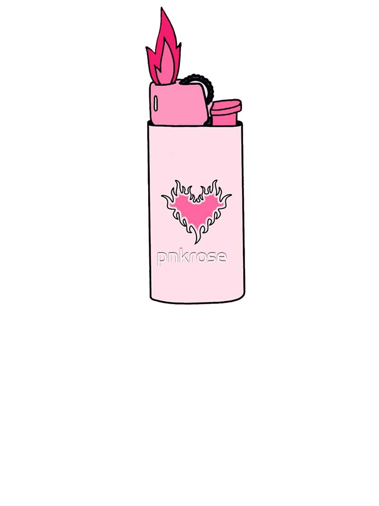 pink flame lighter by pnkrose