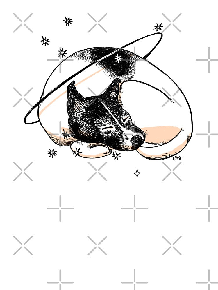 Laika the Space Dog (Transparent) by catblip