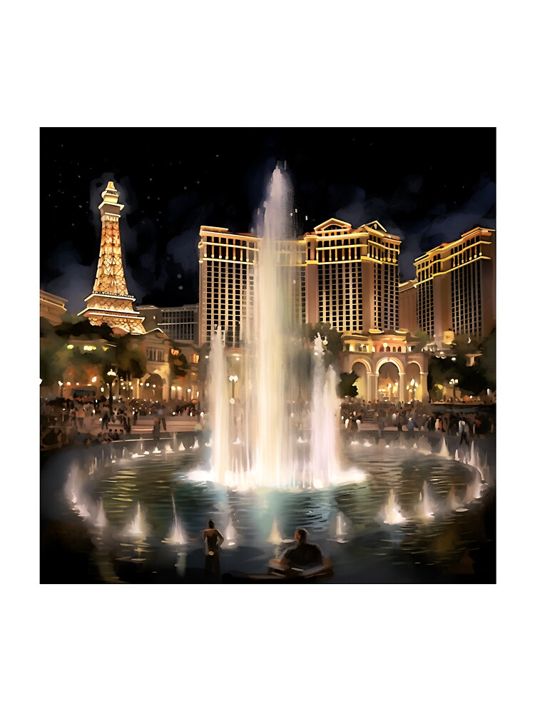 fountains of bellagio las vegas by boldbrushstroke