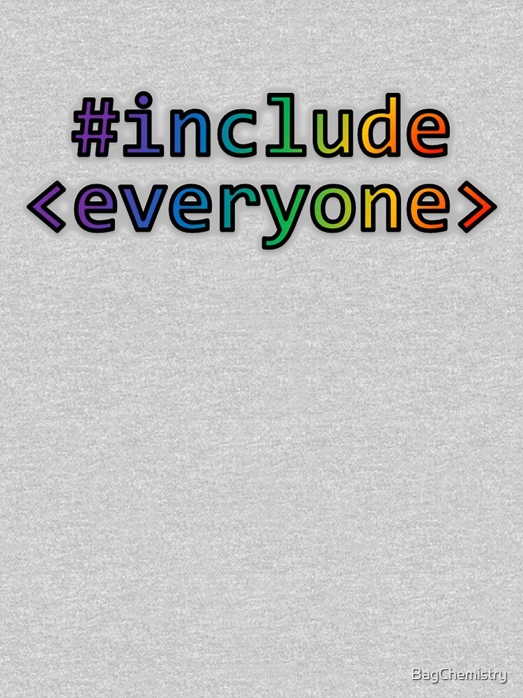GEEKS FOR PEACE - #INCLUDE EVERYONE by BagChemistry