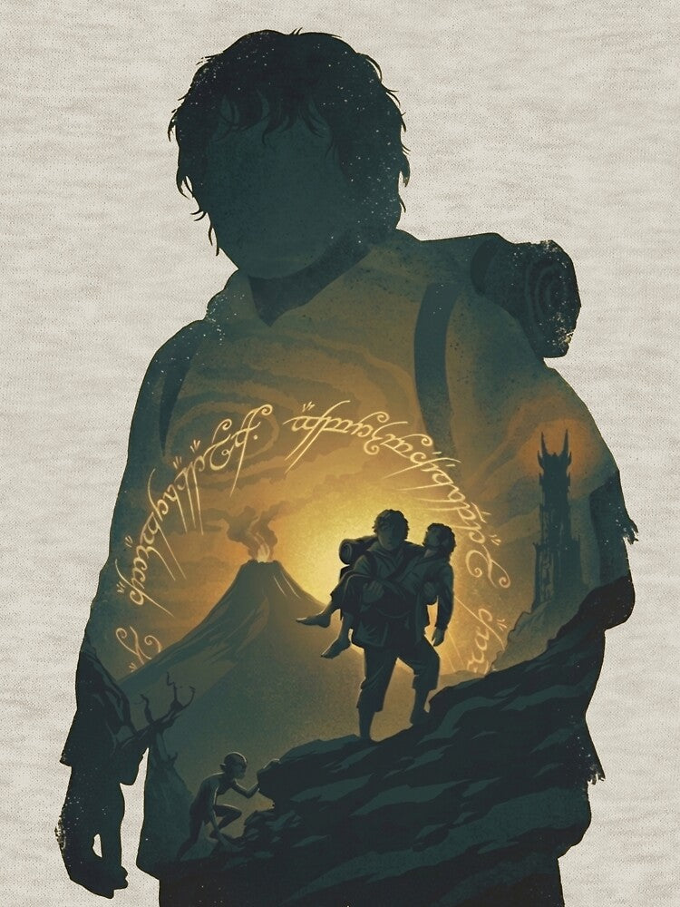 Samwise Gamgee Silhouette by Crumpet's Crafts