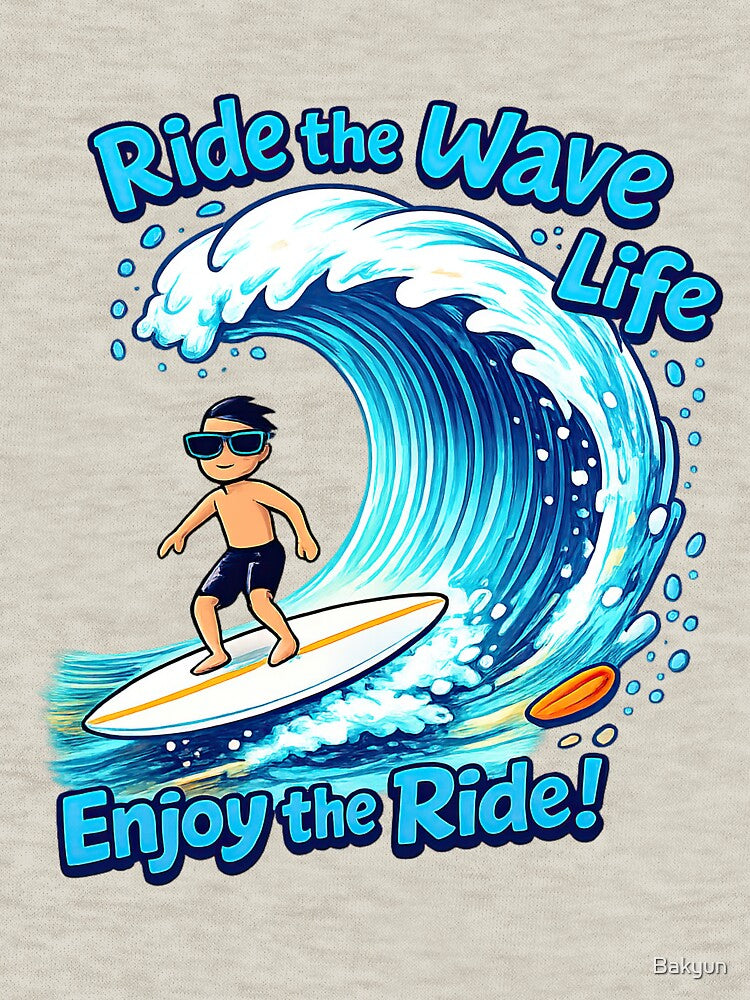 surf Sticker by Bakyun