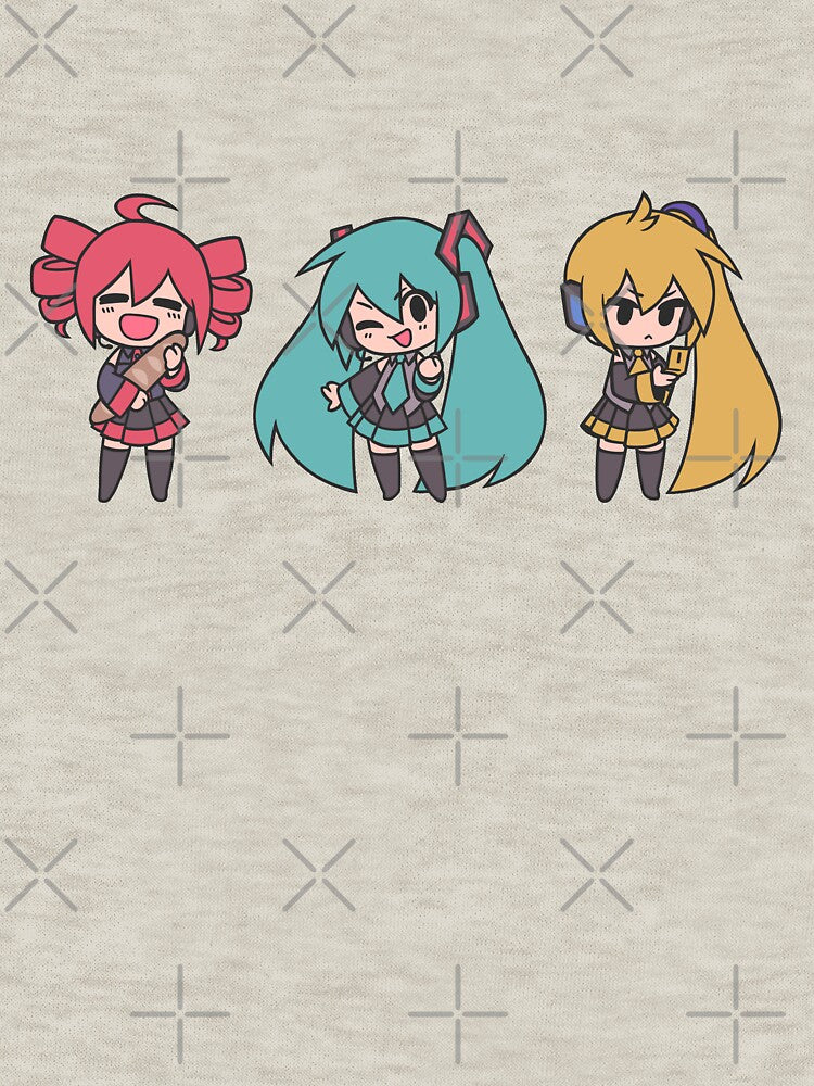 Vocaloid Triple Baka Chibis by c10884